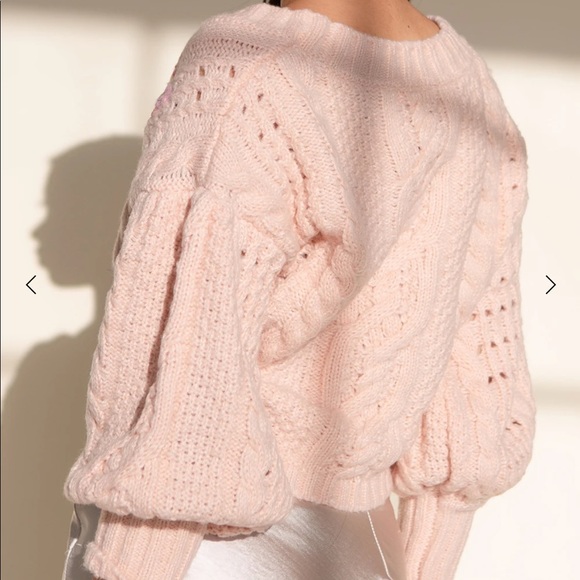 SOLD FOR LOVE & LEMONS Amaryllis Cropped Cardigan - Picture 6 of 12